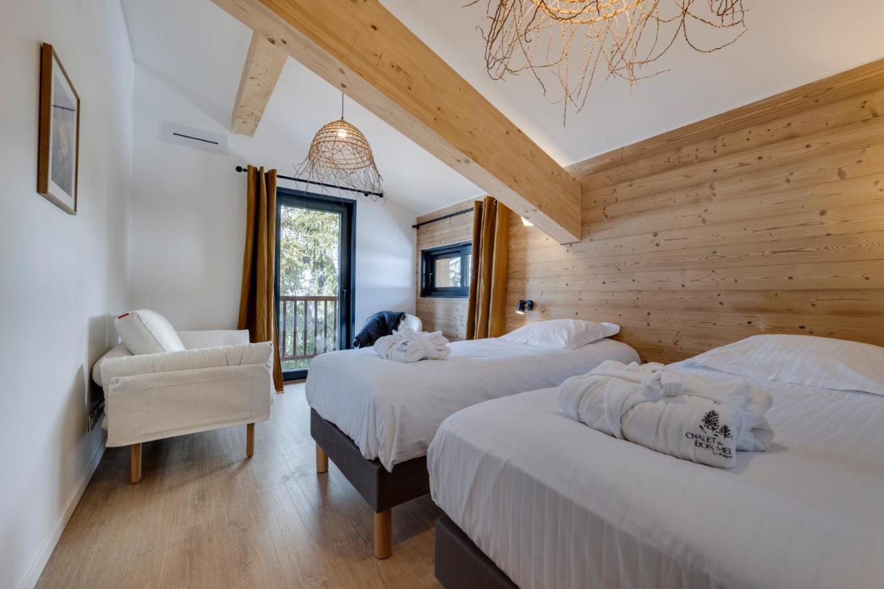 Chalet Du Bois Melay - Piscine - Proche Pistes - 15 Personnes La Plagne Εξωτερικό φωτογραφία